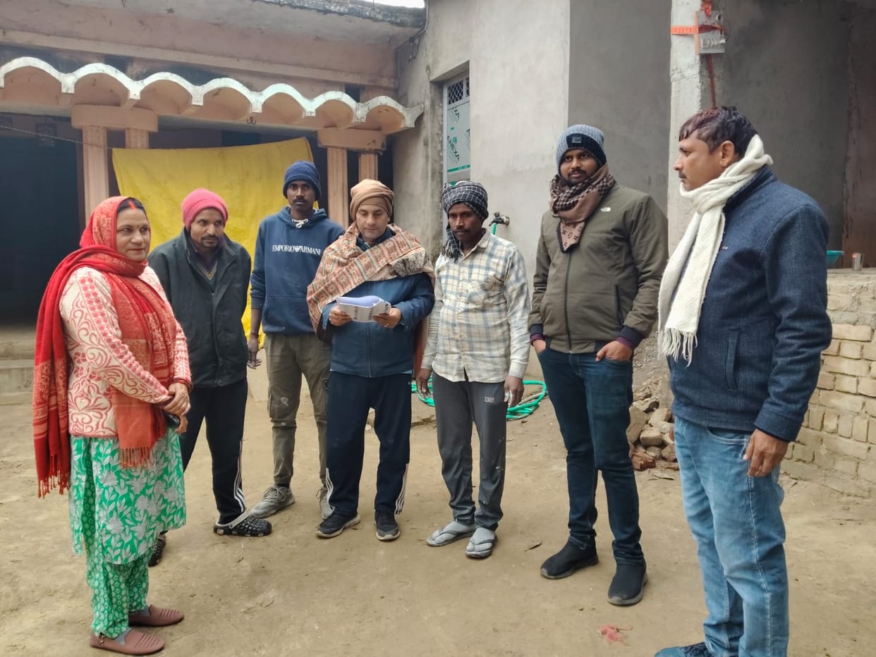 Publication of Draft Electoral Roll of SIR at Booths