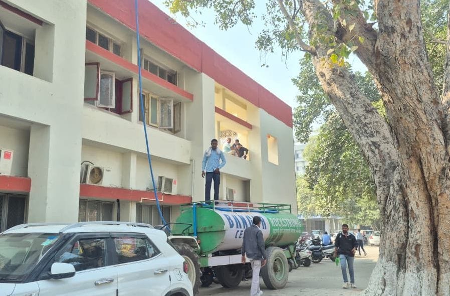 Lack of electricity and water in the dialysis center of the civil hospital