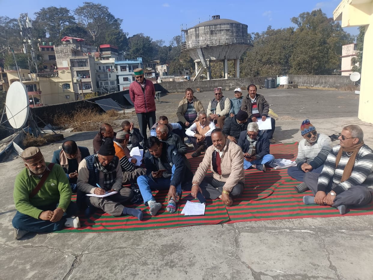 hrtc pensioners meeting in nahan