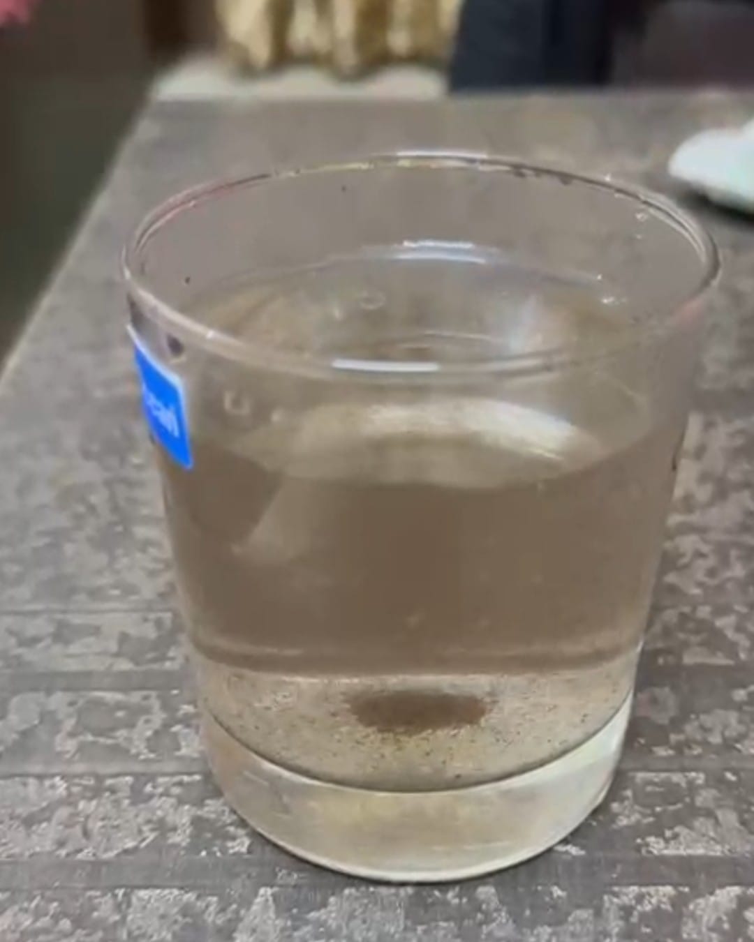 Yellow water is coming from the taps of Deendayal Nagar