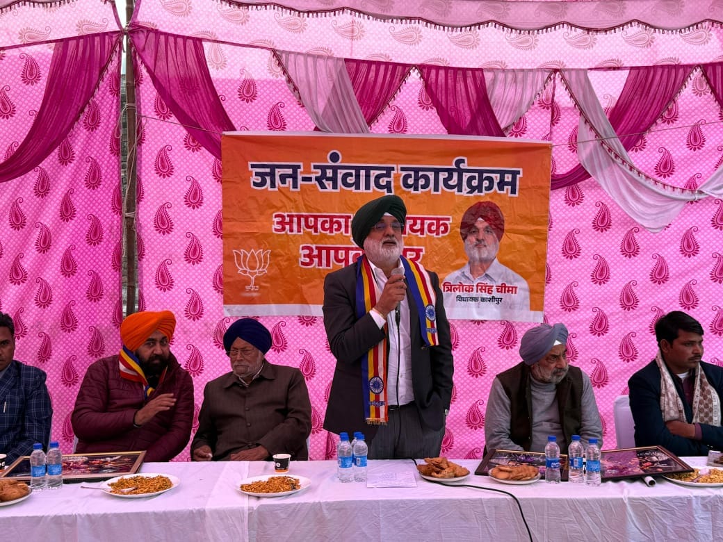 The MLA announced the construction of the road.