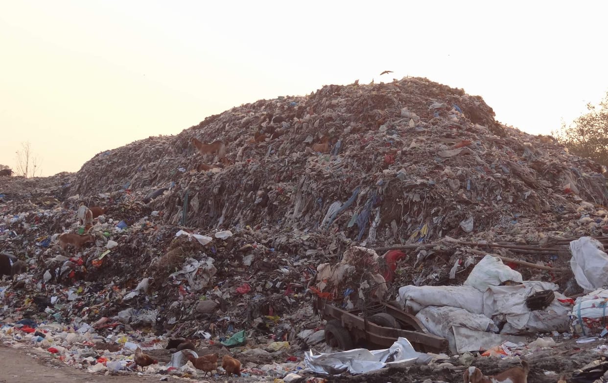 Hope to get rid of the garbage heap