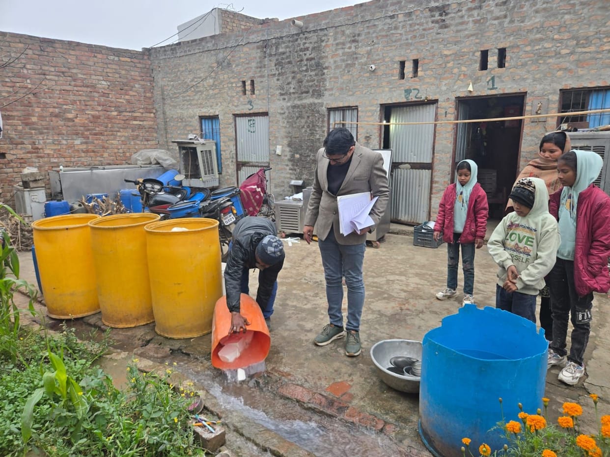 Samples of paneer, ghee, cream, and butter were collected in Narwana.