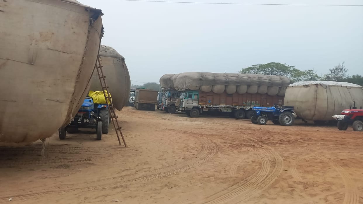 Strict action against overloaded vehicles; 68 vehicles fined in 6 days.