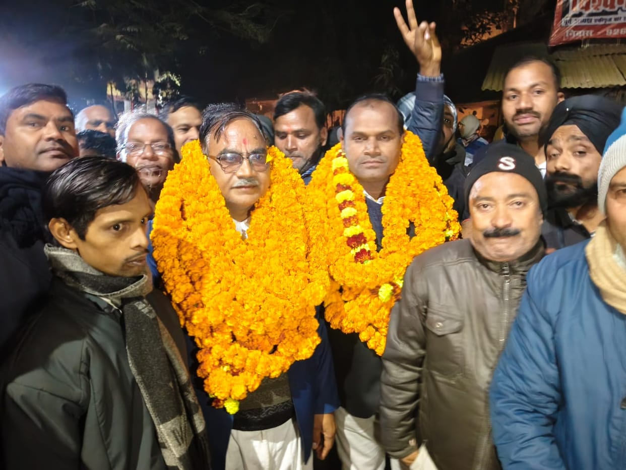 Shivshankar Singh became the president of the young advocate committee.