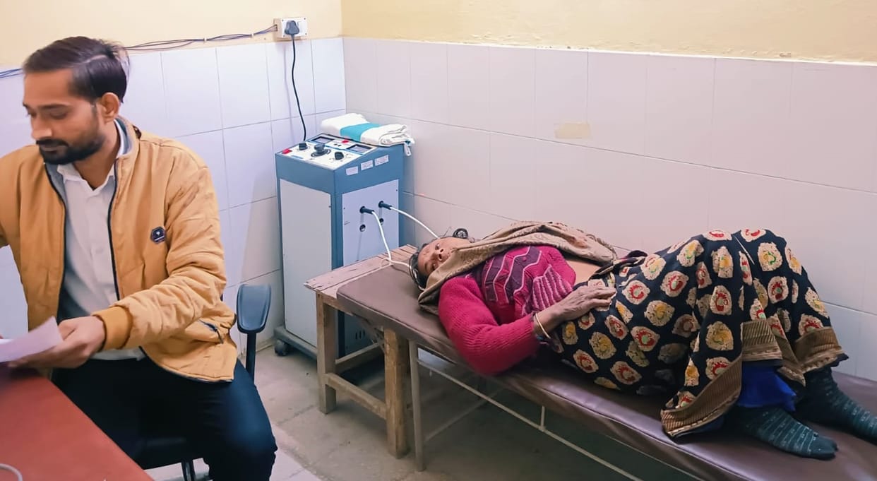 The number of patients with facial paralysis has increased in the physiotherapy department.