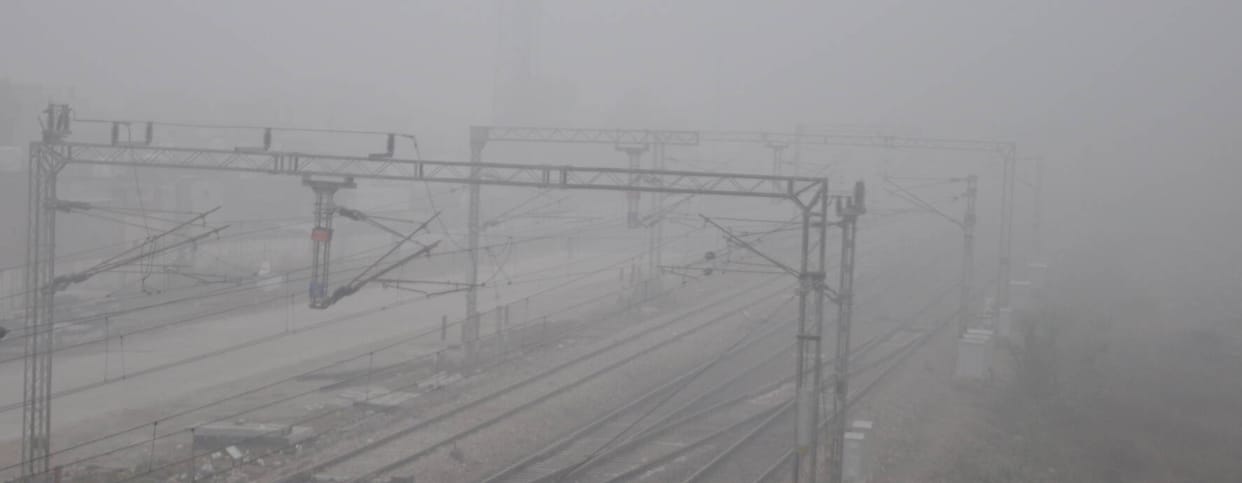 The temperature dropped again... cold wave increased the cold, there is a possibility of dense fog today.