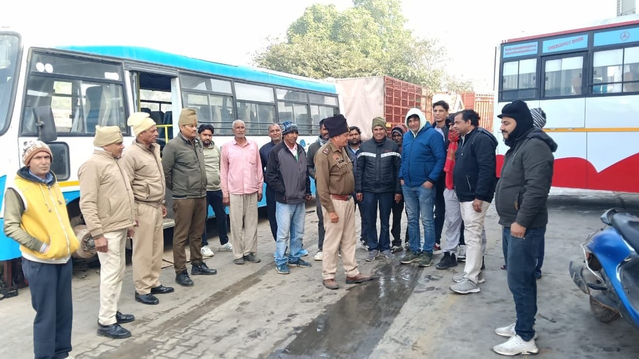 Drivers were made aware of traffic rules.