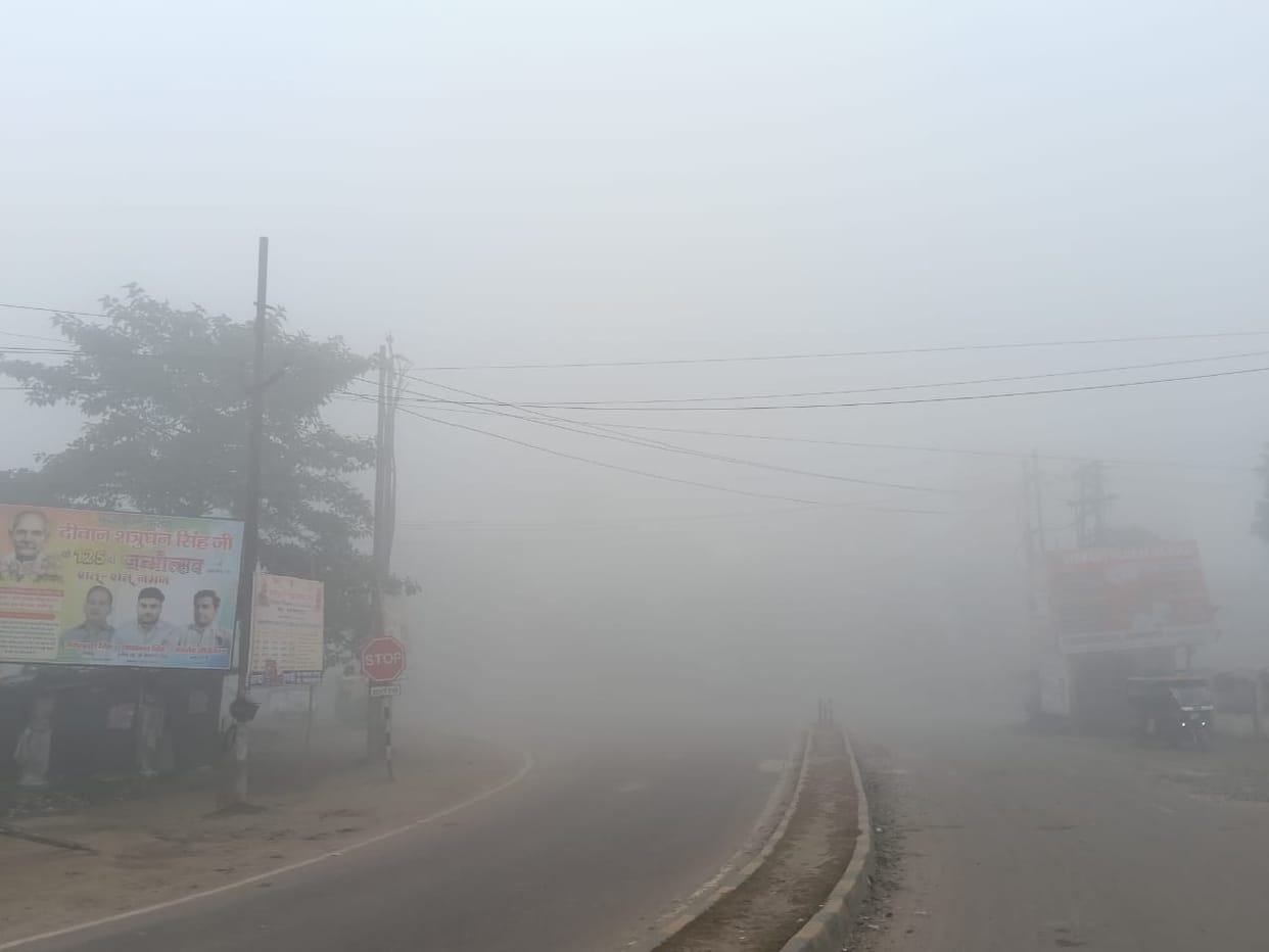Temperature drops by five degrees, cold wave and fog alert for 48 hours