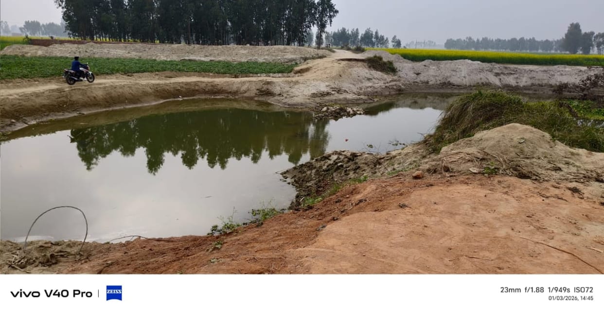 The villagers' difficulties have increased due to the road damaged by the floods not being repaired.