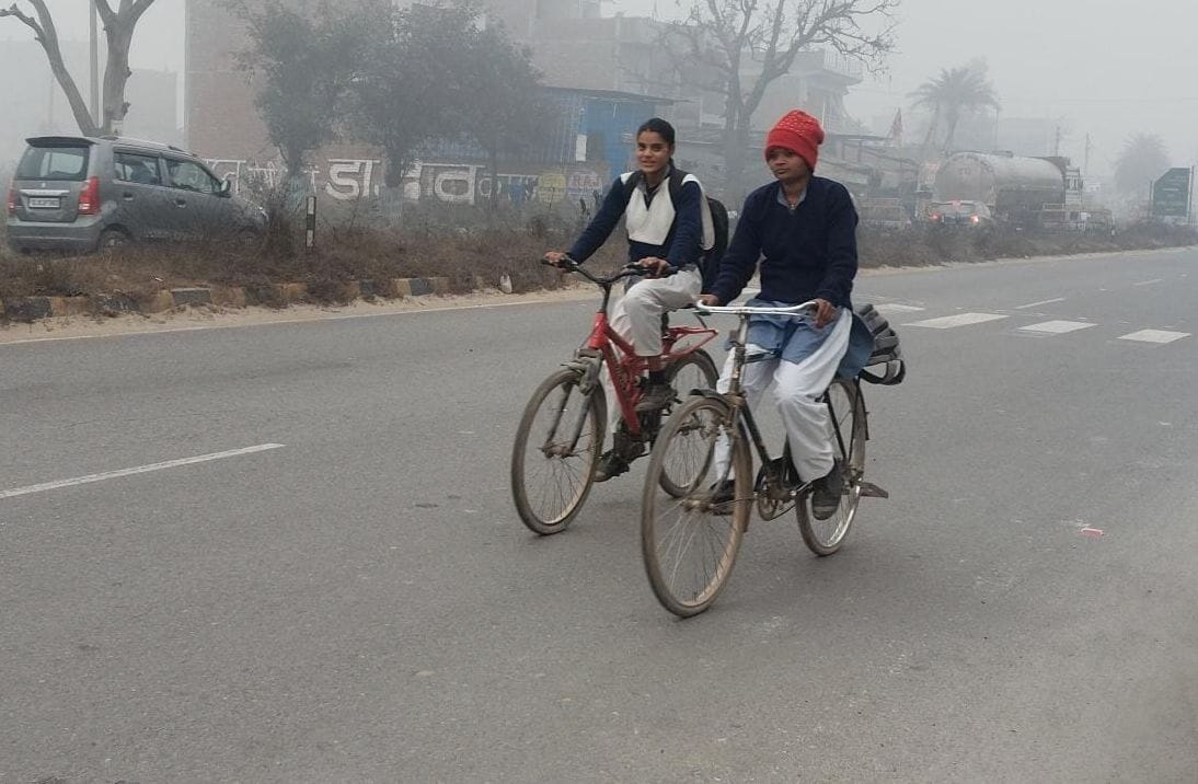 kasganj news cold winter