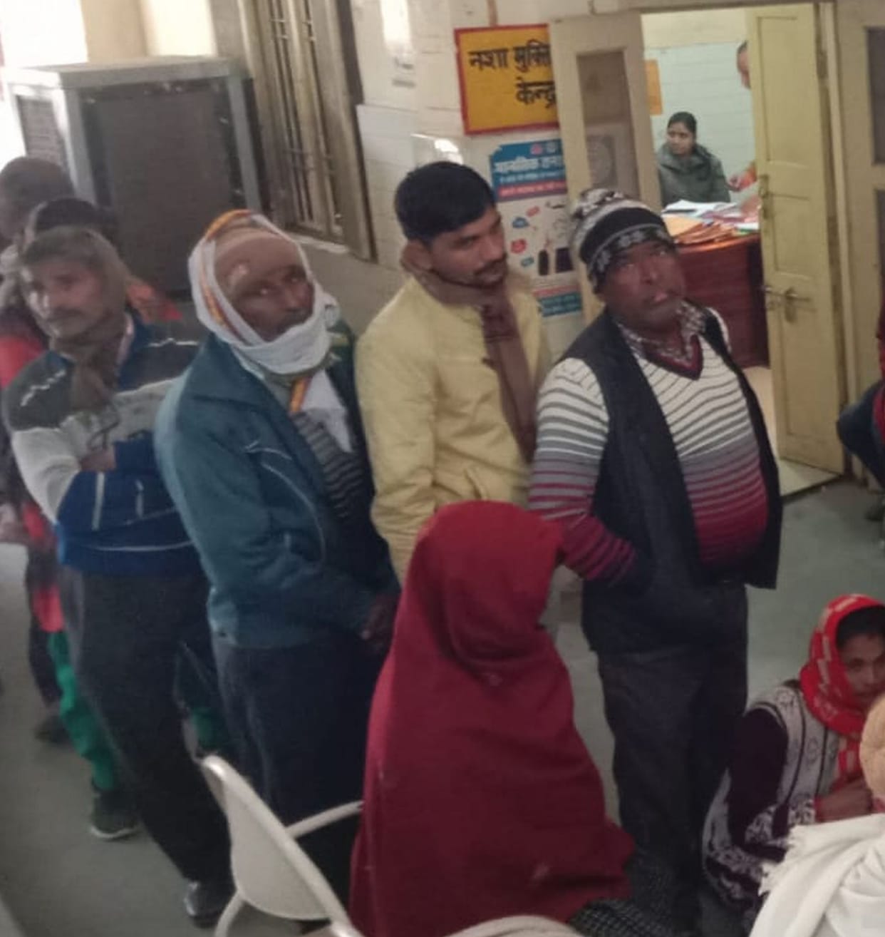 In the cold weather, elderly people are experiencing difficulty breathing and problems with urination.