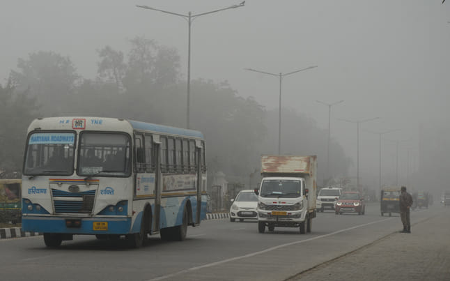 Roadways buses running at slow speed on the highway, daily commuters are troubled.