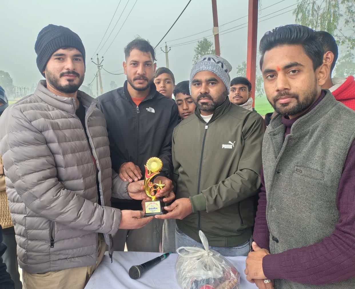 Youth activity in district.