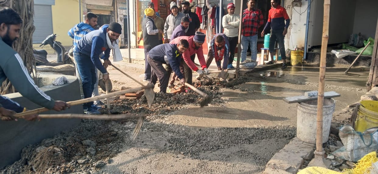 Even after action the main road could not be freed from encroachment