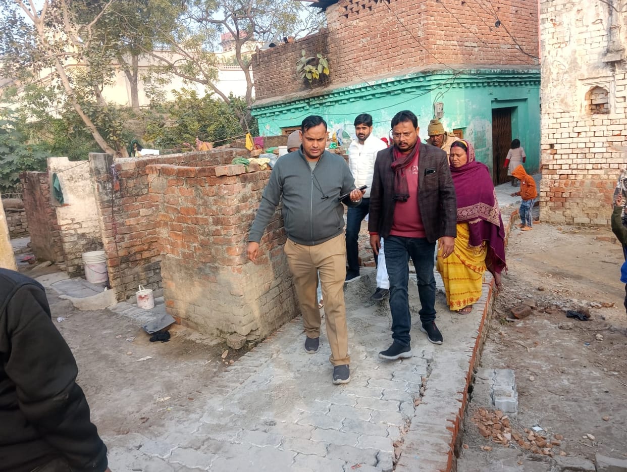 Construction of drain stuck in Mishraulia ward