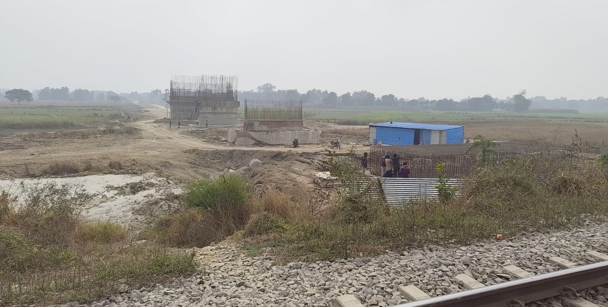 Flyover taking shape in Ranjitpur