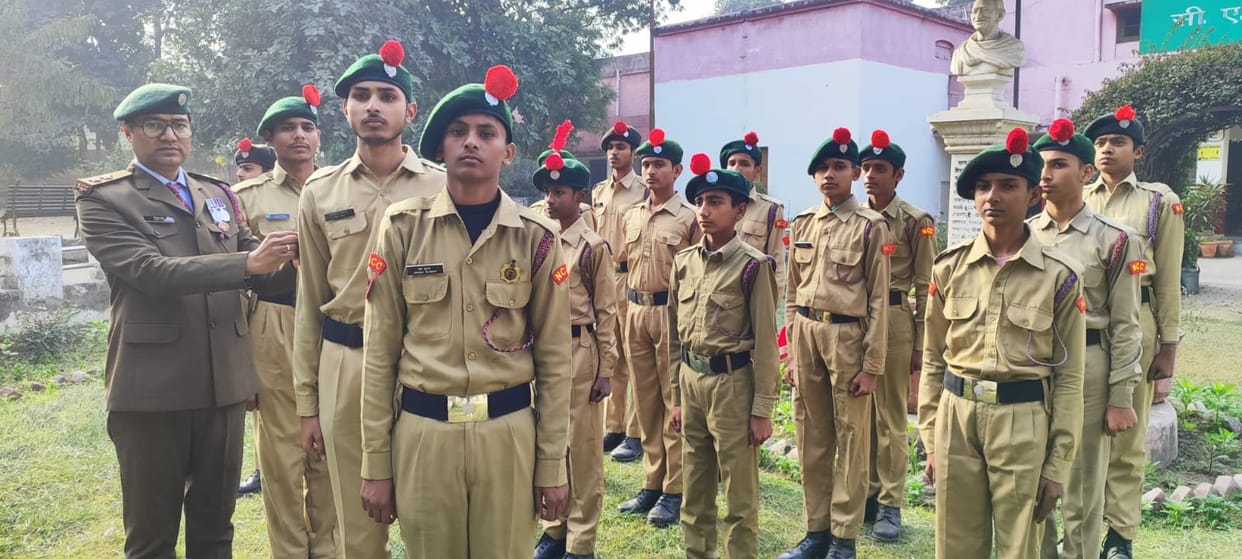 Outstanding NCC cadets get rank promotion