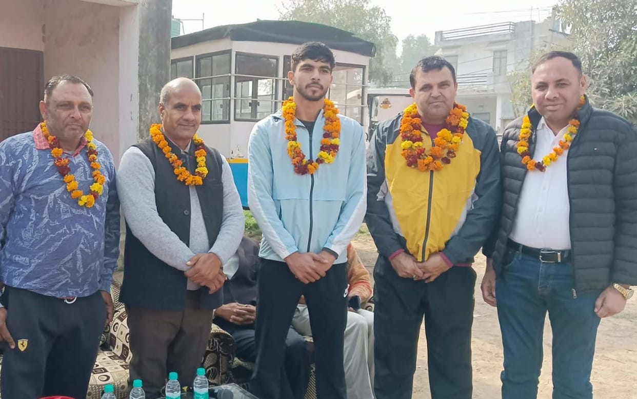 Devansh has been selected for the Junior India volleyball team camp