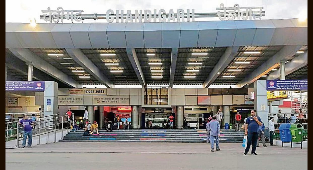 Mega block at Chandigarh Railway Station