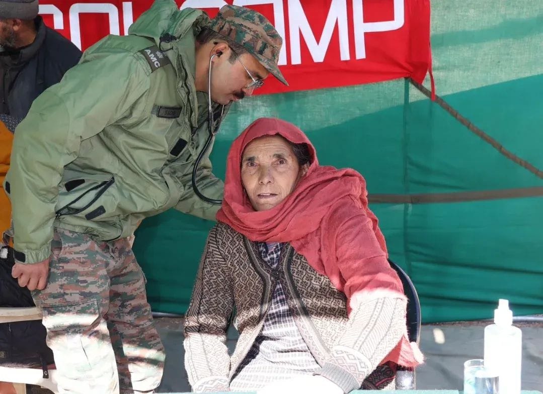 Leh, Army, Health Checkup Camp, Chukichong Village