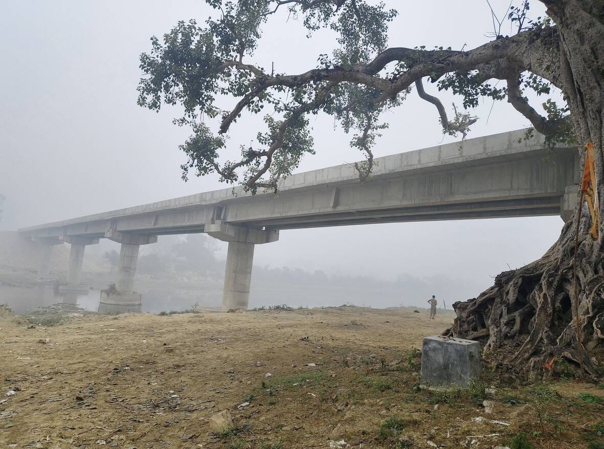 The bridge built on Pali Ghat will make the way to Ayodhya easier.