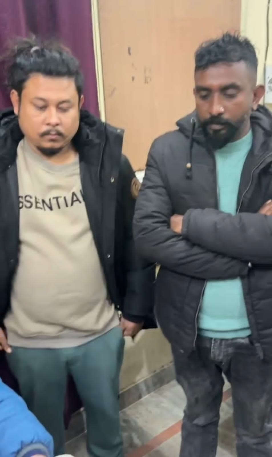 Two Nepali nationals carrying 10 kg silver from Gorakhpur were arrested at the border.