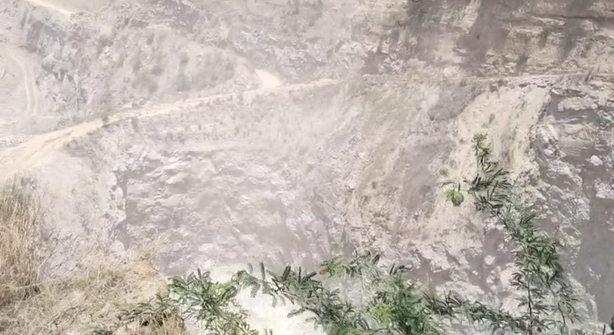 Two vehicles involved in illegal mining seized in Meghot Hala; action taken following a complaint.