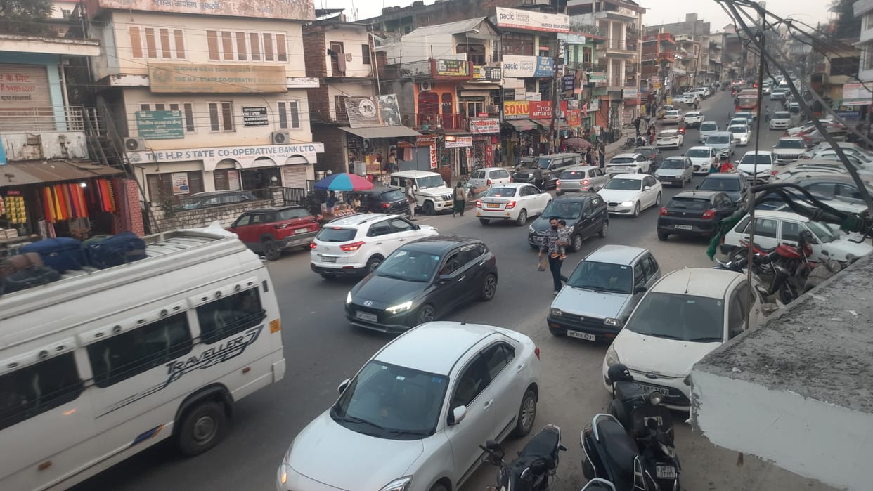 Small shopkeepers in Ghumarwin market are in trouble