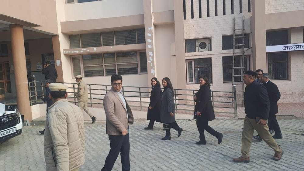 Administration on alert for CJI's arrival in Narnaund, preparations reviewed