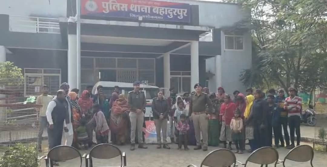 36 बंधुआ मजदूरों को वापस घर लाई पुलिस