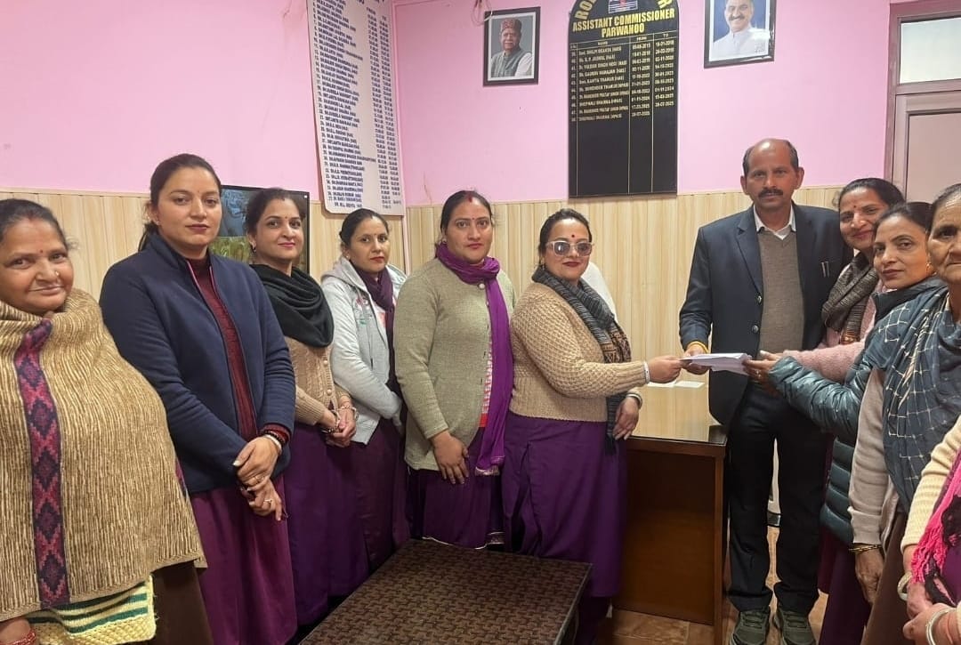Memorandum submitted to the Deputy Tehsildar in the case of death of Anganwadi worker