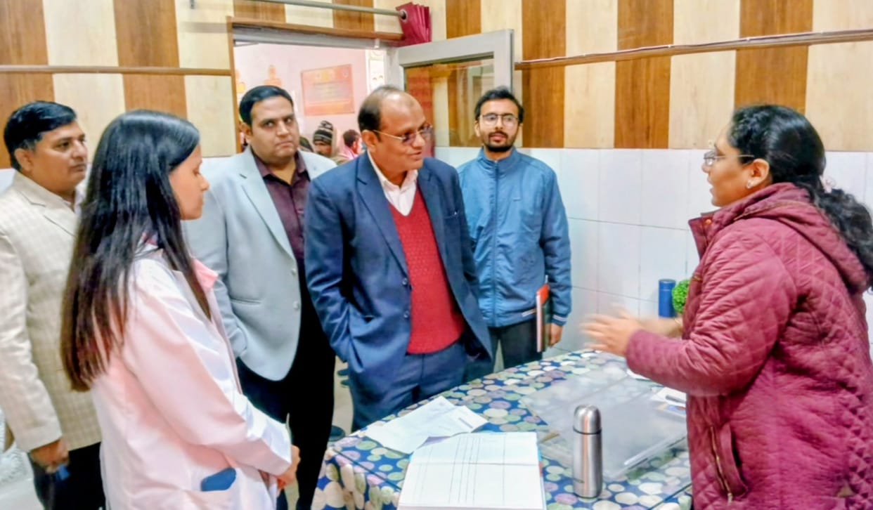 Rejuvenation team of health department inspected CHC