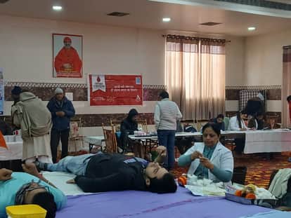 101 people donated blood