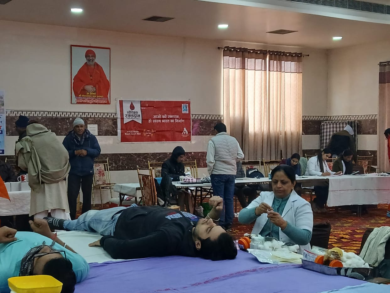 101 people donated blood