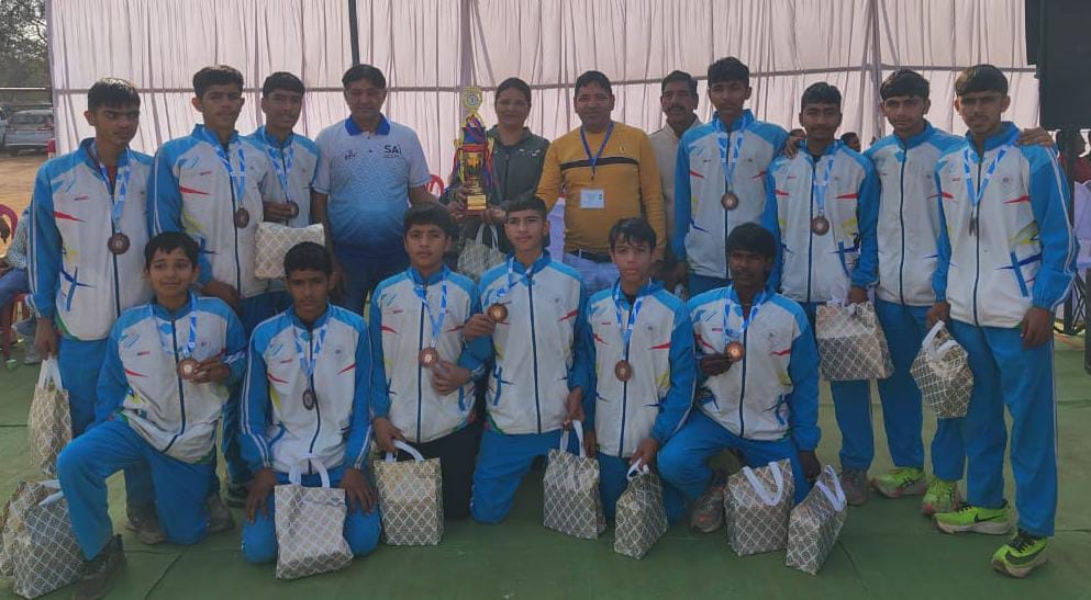 Haryana won bronze medal in the School National Kabaddi Championship.