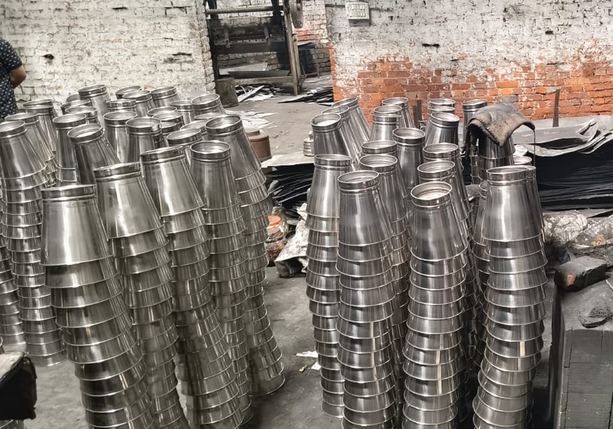 Prices of raw materials have raised concerns in the utensils city.