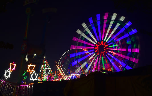 Khichdi Mela: Barricading put up, the fair started to look lively