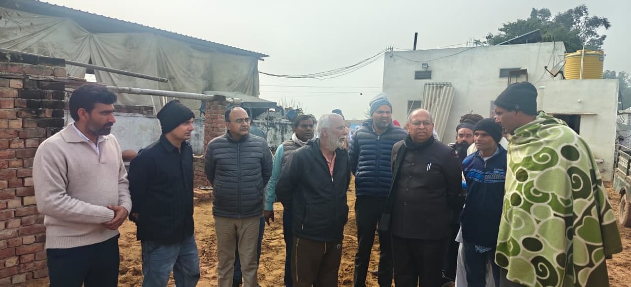 Haryana Cow Service Commission Chairman Garg said - Administration and gaushala operators will have to work together to make the district free of homeless cattle.