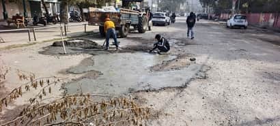 सड़क दुरुस्तीकरण