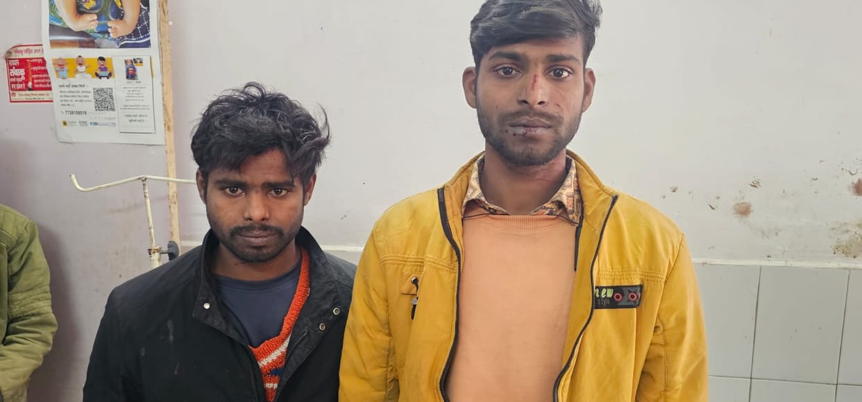 Three brothers were beaten up over a dispute regarding playing cricket.