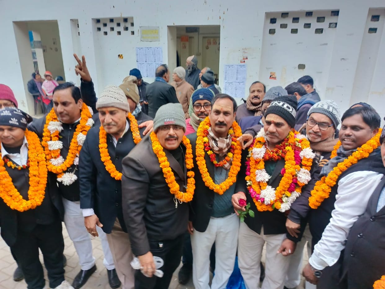 Lalchand Choubey was elected president and Ajay Srivastava was elected general secretary