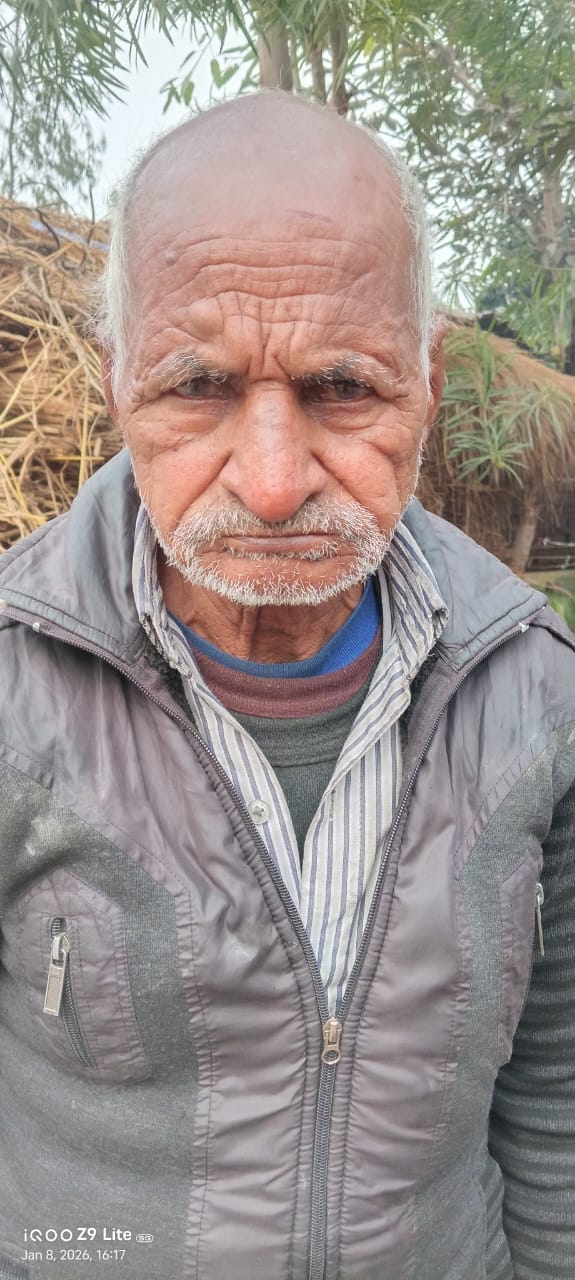 An elderly man was beaten up over a trivial matter.