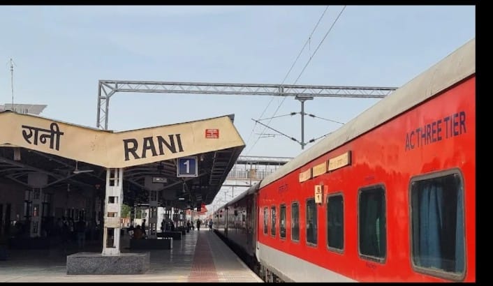 रानी और जवाई बांध स्टेशनों पर दो नई ट्रेनों का स्टॉपेज