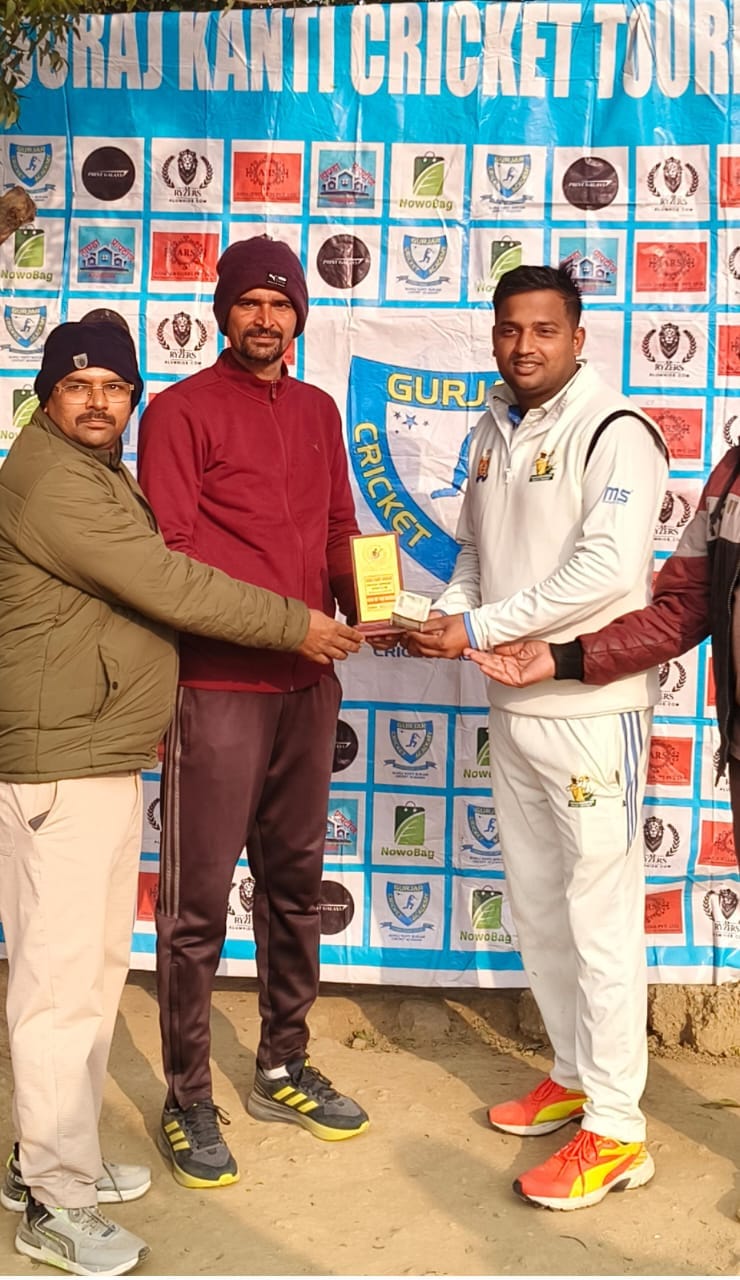 Upendra's sharp bowling left Farid Academy helpless against Police Tigers.