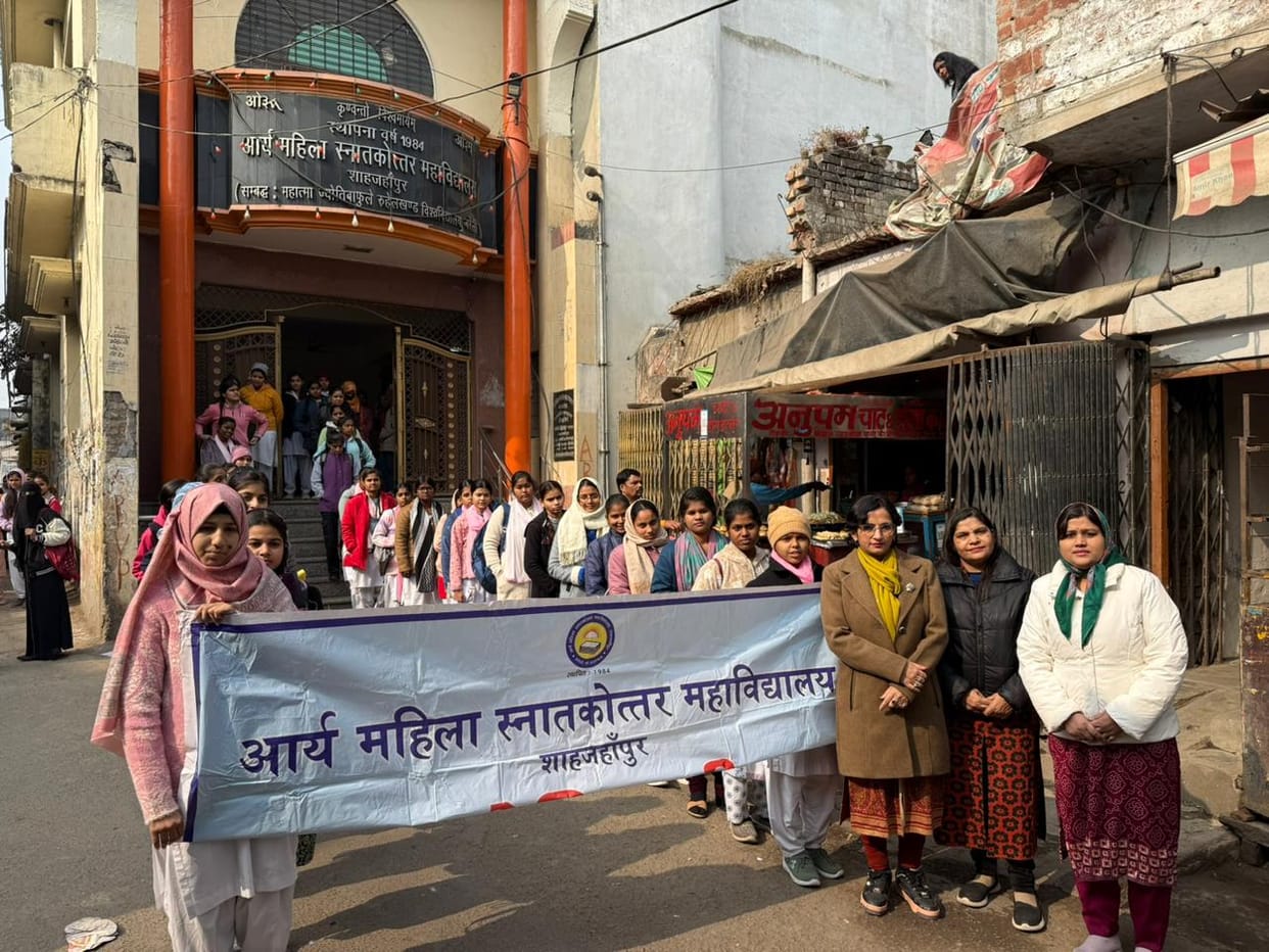 The students were given information about road safety rules.