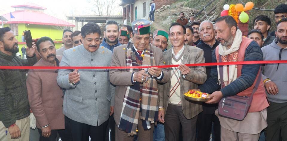 An ambulance route will be constructed from Manlog Baga to Chauran at a cost of Rs 10 lakh.