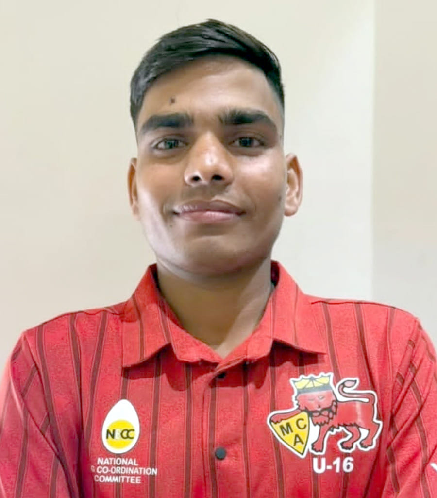 Virat from Bhadohi selected for Mumbai Under-16 team