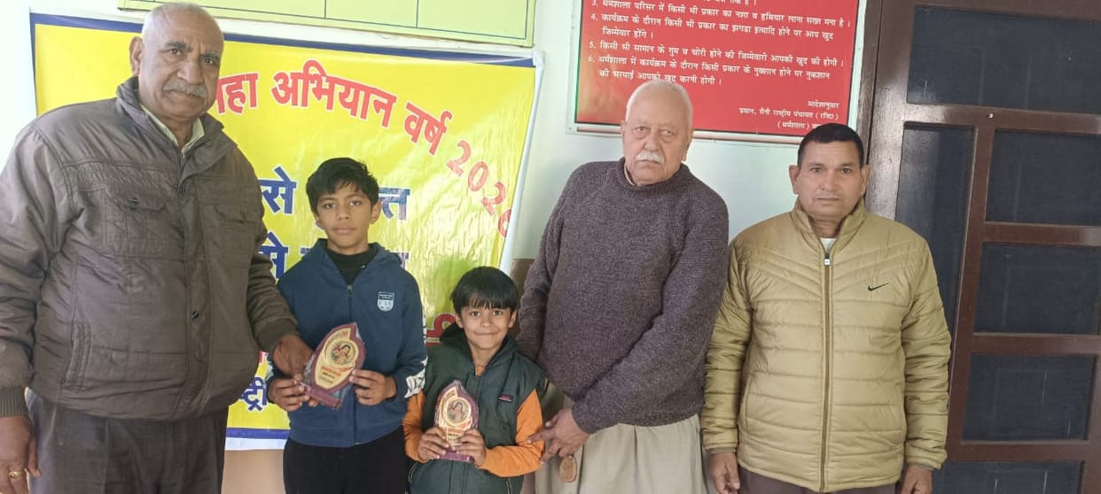 Meritorious students were honored