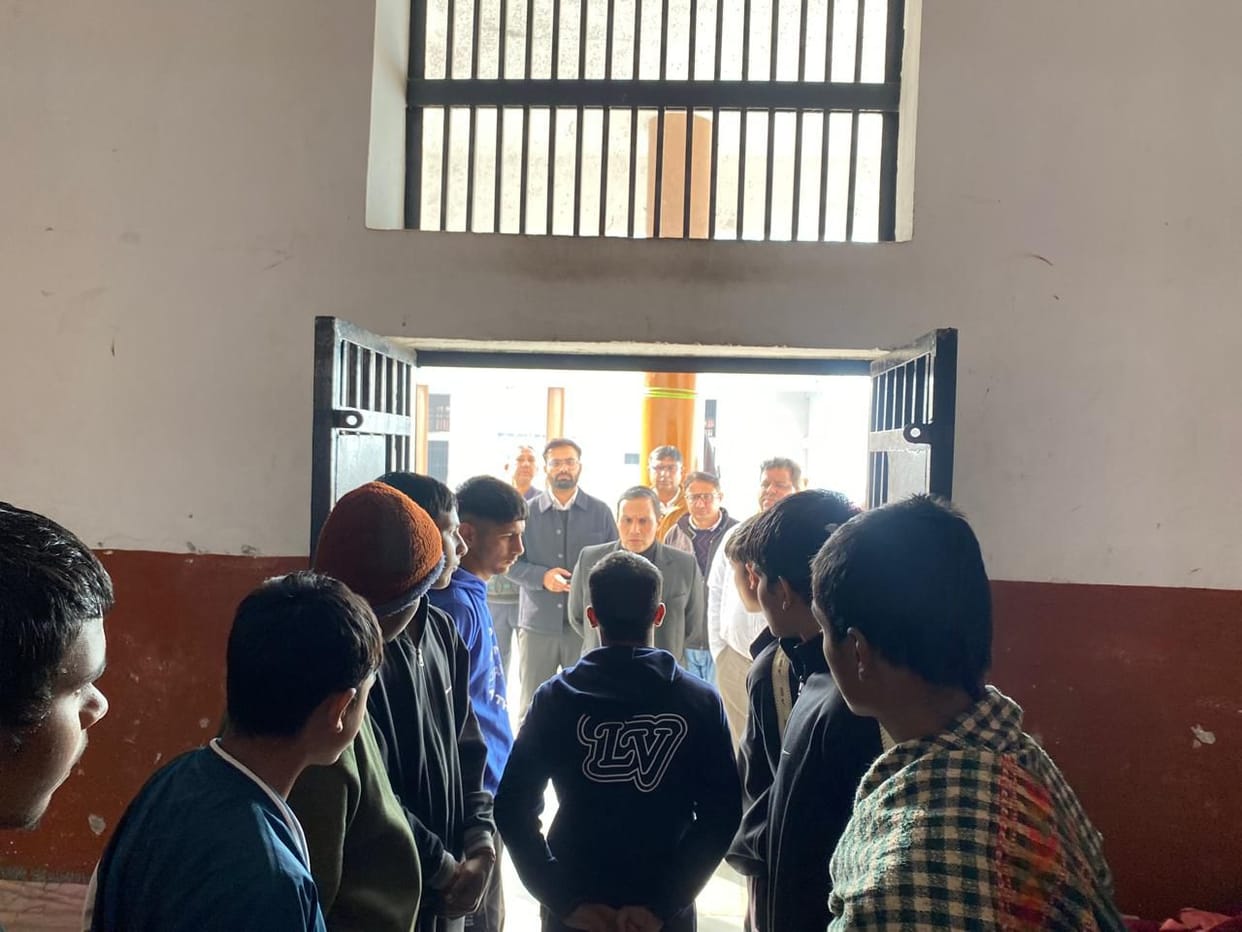 CJM Inspects Juvenile Correctional Facility
